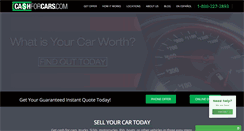 Desktop Screenshot of cashforcars.com